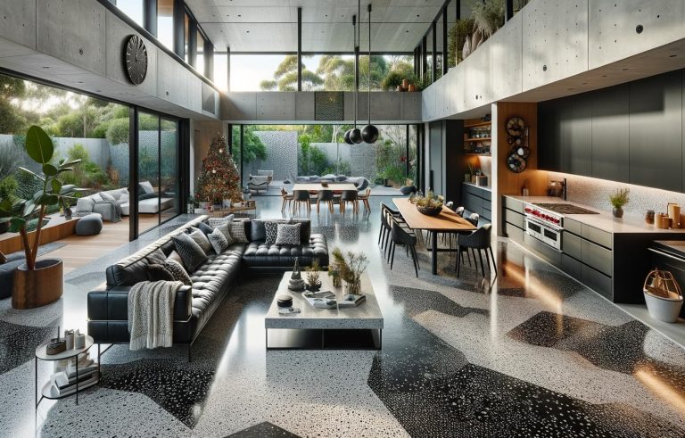 Polished Concrete Floors Australian Home