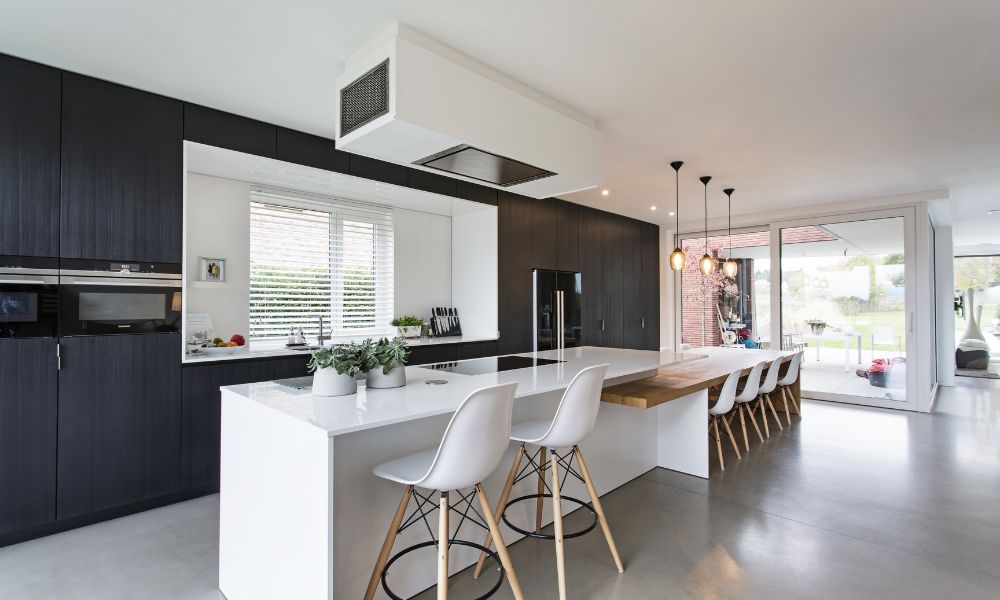 Complete Concrete Kitchen Floor